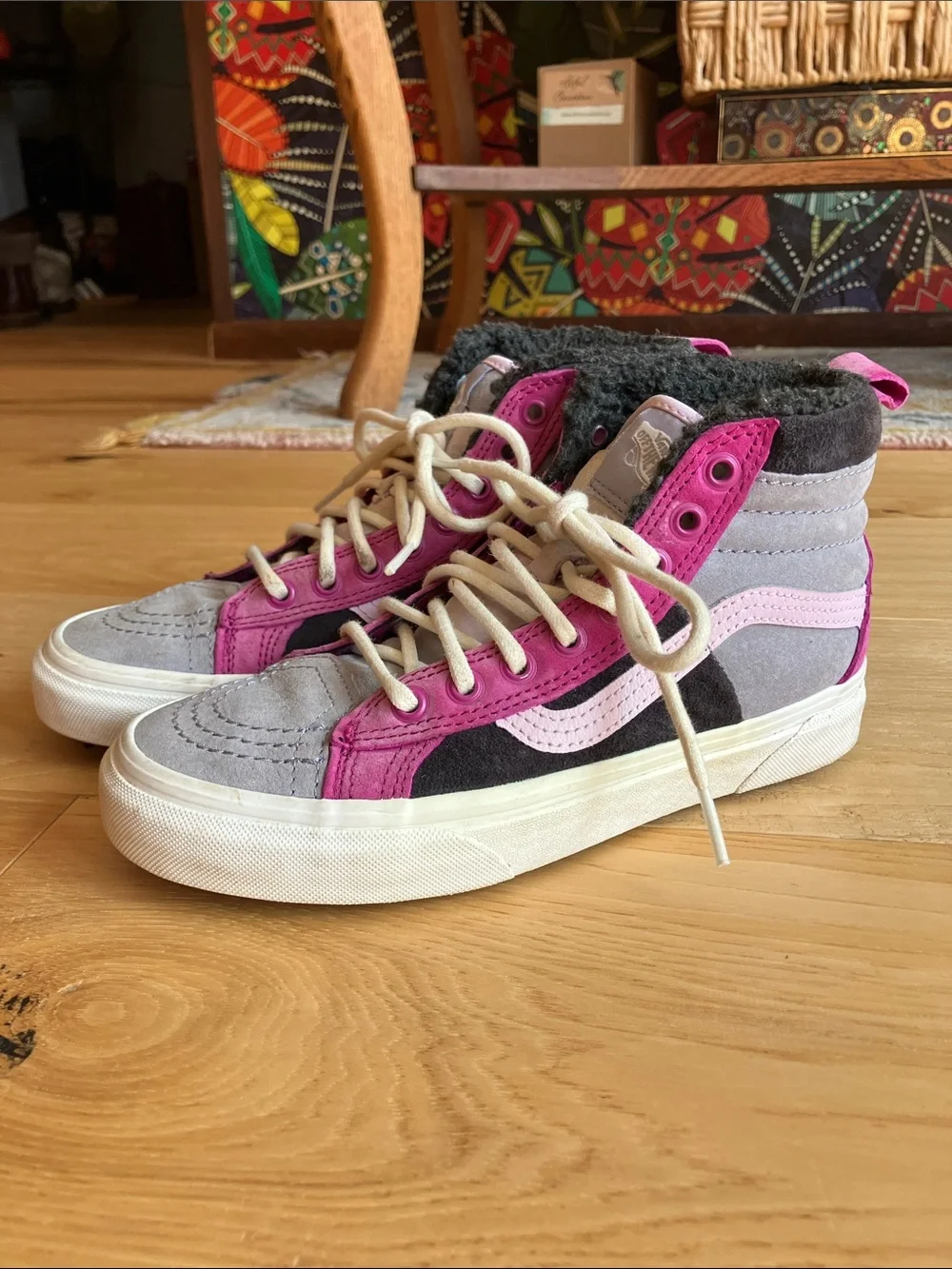 Vans Women’s Sk8-Hi Ultracush Suede Sneakers